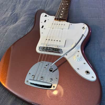 2002 Fender Japan CIJ JM66-80 BMT Jazzmaster Burgundy Mist Matching Headstock Rare Color #12/120, Recent Refret image 1