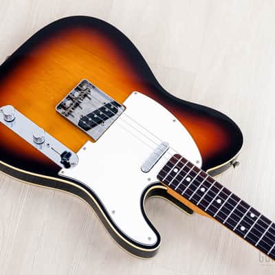 1990 Fender Telecaster Custom '62 Vintage Reissue TL62B-650 Sunburst w/ Case, Japan MIJ Fujigen imagen 9