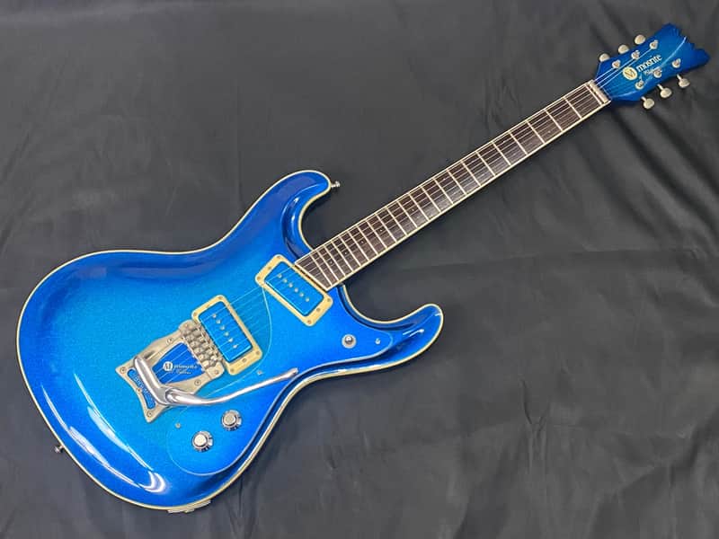 Mosrite Super Custom SC-63 326S 2010年代 Metallic Blue Electric Guitar image 1