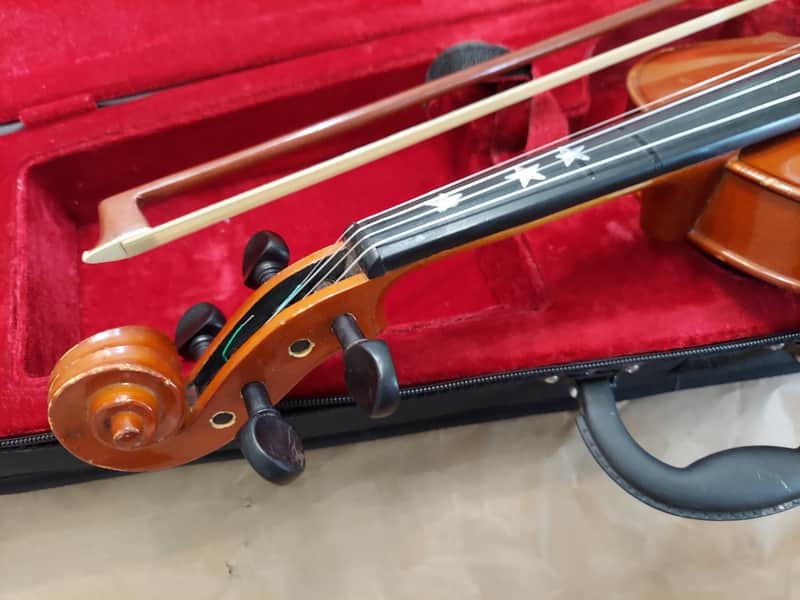 Reghin Vioara Standard size 4/4 violin, Romania 1986 | Reverb Croatia