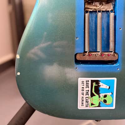 Fender Stratocaster 1966 - refin Lake Placid Blue image 10
