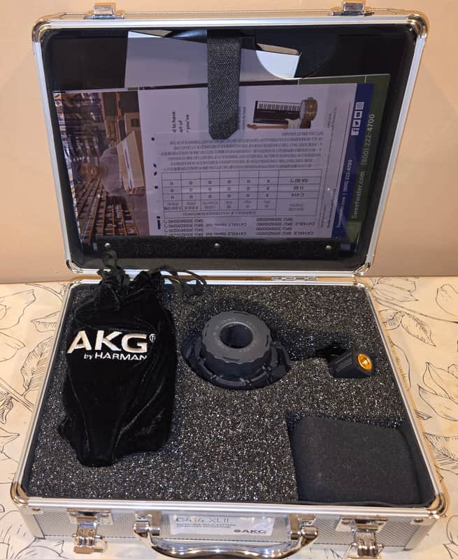 AKG C414 XLII Large Diaphragm Multipattern Condenser Microphone
