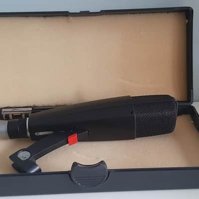 Sennheiser MD 421-U Cardioid Dynamic Microphone 1960s - 1990s - Black image 2