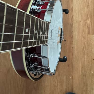 Fender Rustler 6-String Resonator Banjo - 3-Color Sunburst image 17