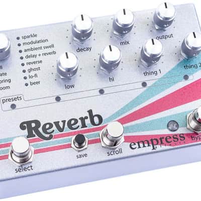 Empress Effects Reverb Effect Pedal image 2