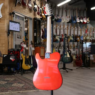 Fender Custom Shop '63 Telecaster Deluxe Closet Classic - AAA Rosewood Fingerboard, Melon Candy Red image 7