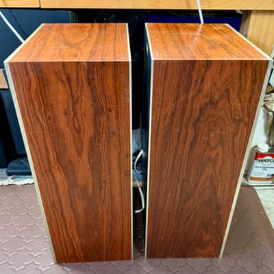 Vintage Bang & Olufsen Beovox S75 Type 6313 Rosewood Speakers; Tested SEE VIDEO image 8