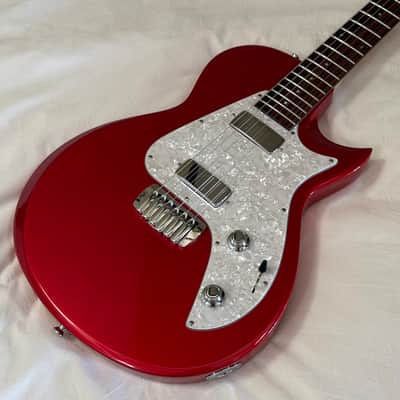 2009 Taylor SB1 Classic Electric Guitar - Rare Color Tangerine Red Metallic - Made in USA - Free Pro Setup image 1