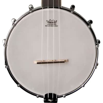 Oscar Schmidt OUB1 Banjolele 4-String Concert Banjo Ukulele, Satin Natural image 4