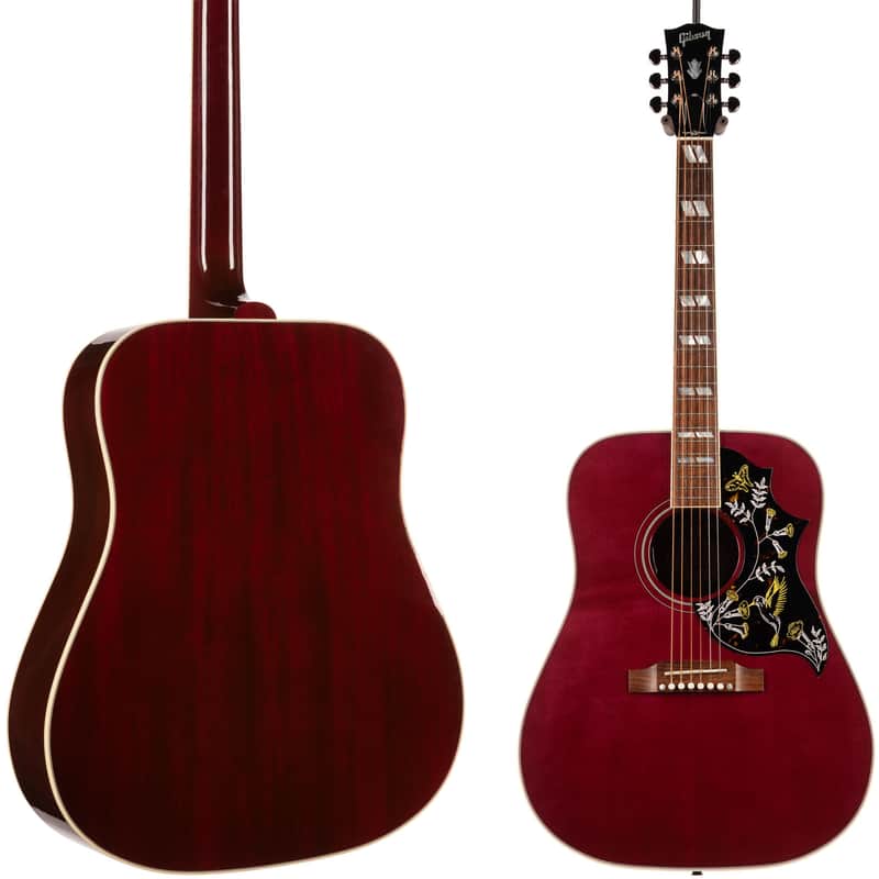 Gibson Hummingbird Standard Wine Red w/OHSC (086) USED image 1