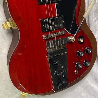 NEW! Gibson SG Standard '61 Maestro Vibrola Vintage Cherry - 7.5 lbs - Authorized Dealer! G07247 image 5