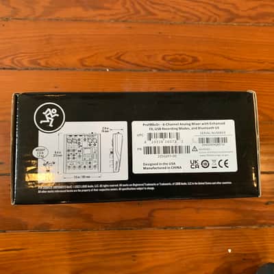 Mackie ProFX6V3+ 6-Channel Analog Mixer with Bluetooth 2024 - Present - Black image 8