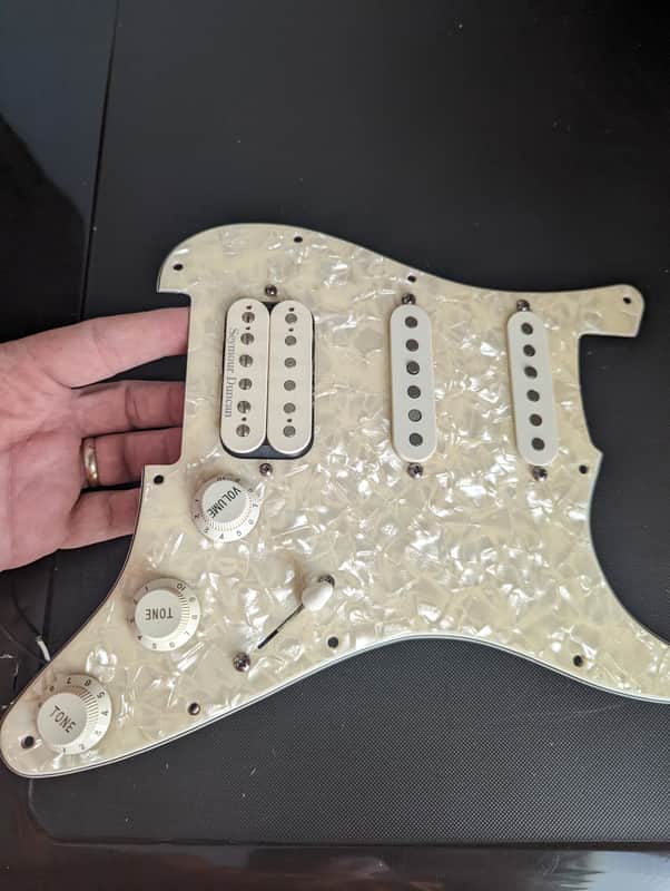 Fender Lonestar Strat Loaded Pickguard Seymour Duncan Texas Specials 1997 image 1