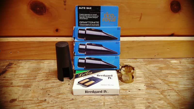 Rico Royal Graphtonite Alto Saxophone Mouthpiece(s) (2)B5 (1)A3 image 1