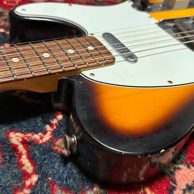 Fender Custom Shop ’60s Duo Tone LTD Abigail Ybarra pickups Relic Telecaster 2012 Sunburst image 8