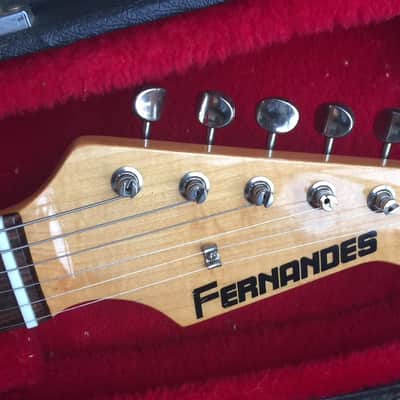 Fernandes Stratocaster LE Series - Fiesta Red MIJ - Japan Made w/ OHSC image 3