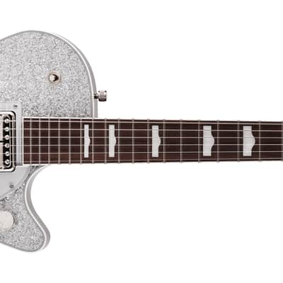 Gretsch G6129T-89 Vintage Select '89 Sparkle Jet with Bigsby Silver Sparkle 2021 w/OHSC image 5