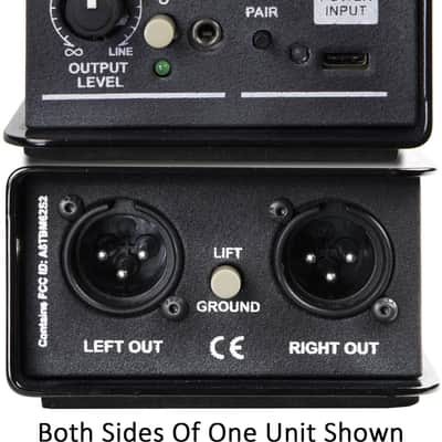 Radial Engineering BT-PRO-V2-CABLE-K Stereo Bluetooth Direct Box with 2x XLR Cables image 2
