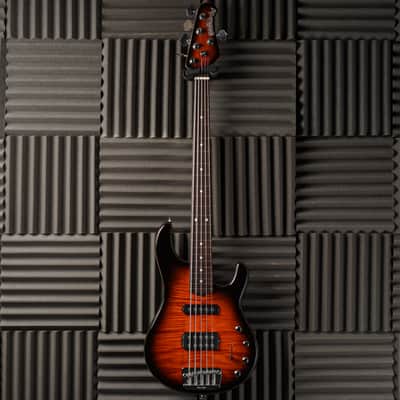 Ernie Ball Music Man 20th Anniversary Stingray 5 HS Fretless 2007 - California Sunset image 2