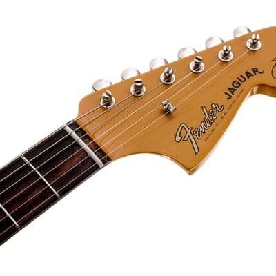 Fender Johnny Marr Jaguar Guitar Olympic White image 5