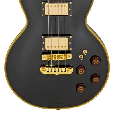 Aria PE-F80 BKTP PE Series Pro II Carved Top Okoume Body Mahogany, Set-Neck 6-String Electric Guitar image 3