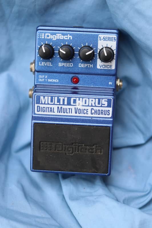 DigiTech multi chorus digital voice chorus - blue image 1