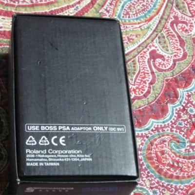used condition Boss EMPTY BOX for TU-3 Chromatic Tuner (NO pedal / NO paperwork) specifically from 2015 (but can be home for other year TU-3 pedal) - Black Box with blue & white graphic image 15