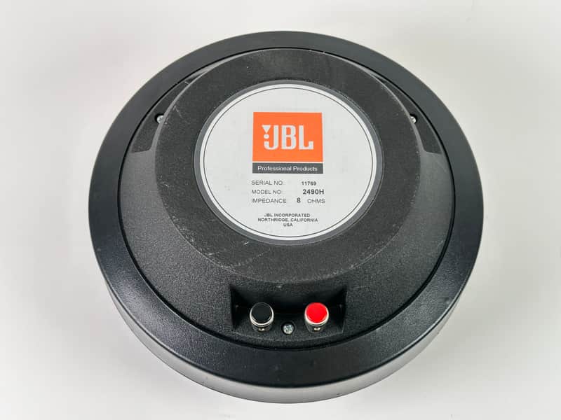 JBL 2490H 3" Exit 200 Watt Mid Range Large Format Compression Driver image 1