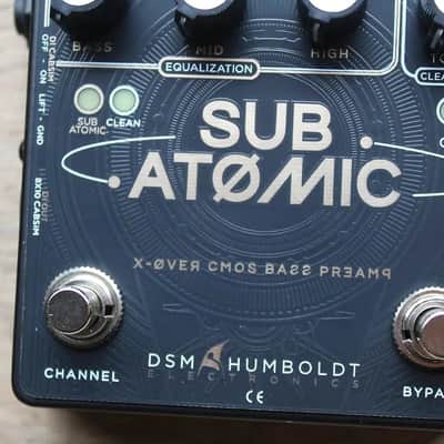 DSM & Humboldt Electronics Sub-Atomic X-Over CMOS Bass Preamp Black image 2