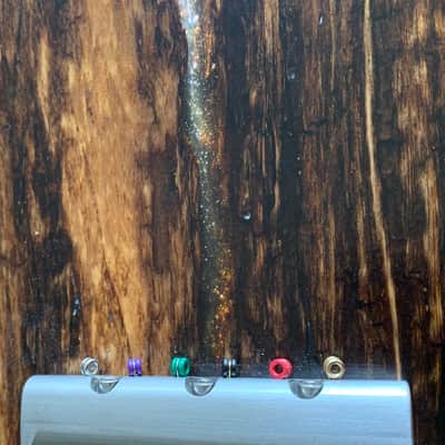 "Verity" Custom Telecaster / Barncaster from A Wee Black Dug Guitars - Natural, Figured Driftwood image 7