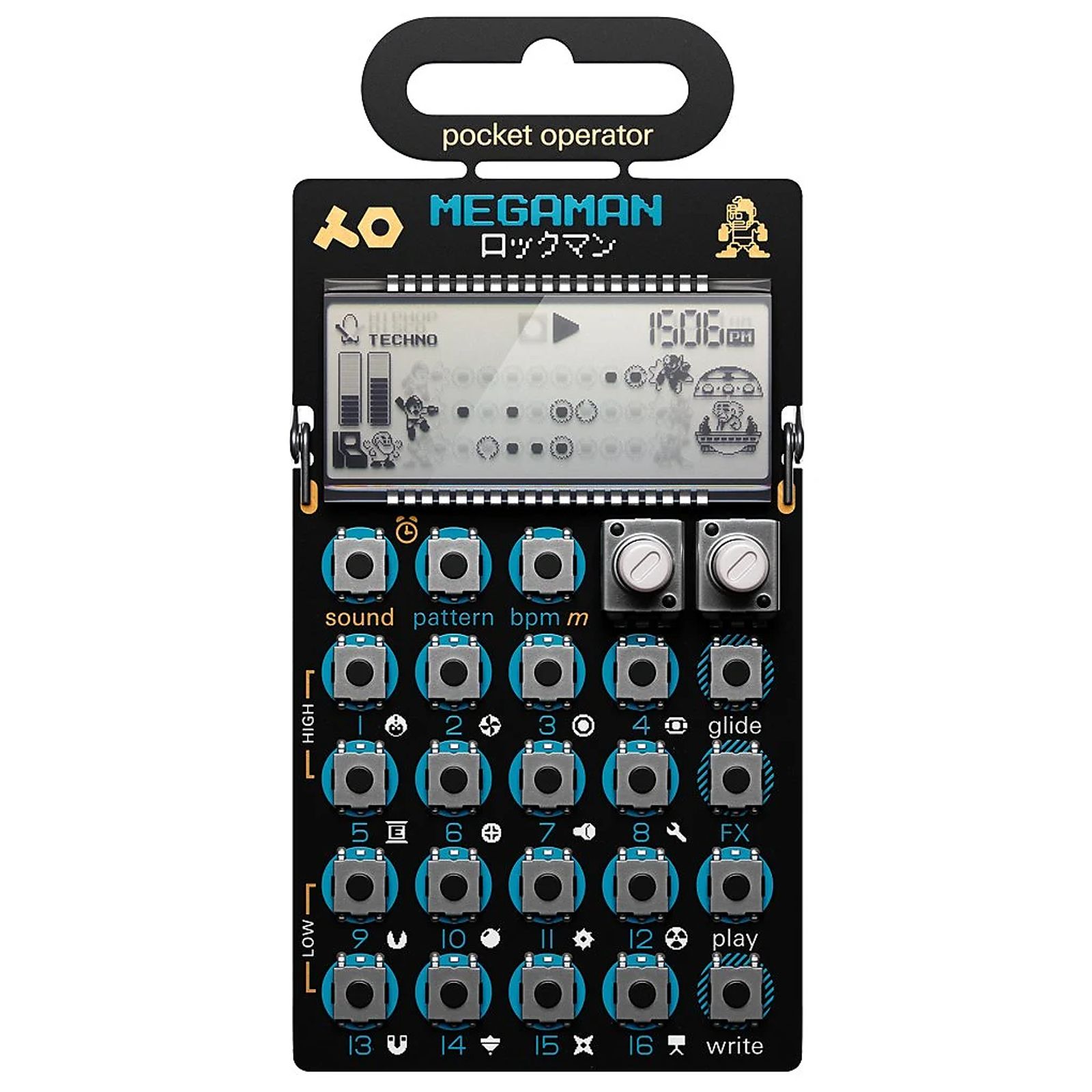 新品　PO-128 MEGAMAN Teenage Engineering Teenage Engineering PO-128 Pocket Operator Mega Man | Reverb Canada