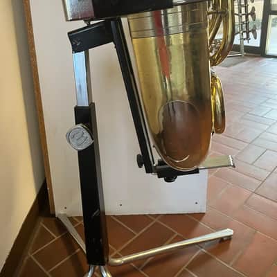 Very Clean Used Yamaha YBB-641 Concert BBb Tuba in Yellow Brass,Lacquered, good valves; with Case, Mouthpiece image 12