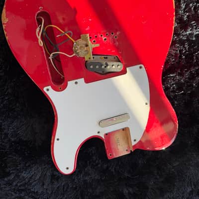 Mjt loaded Telecaster 1964 - Dakota red body image 6