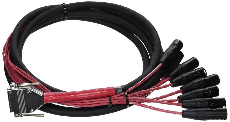 Avid DigiSnake DB25-XLR Male 12' Audio Snake Cable for Sound Recording image 1