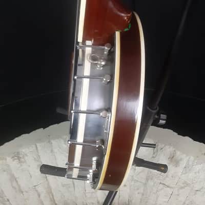 1970s Bolero 5-String Banjo with Resonator MIJ with Gig Bag image 11