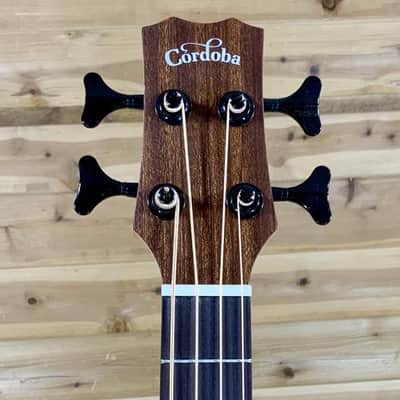 Cordoba Mini II MH-E Acoustic Bass - Mahogany image 3