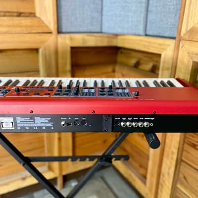 Nord Piano 6 73-Note Weighted Hammer Action Piano With Split / Layering & NP3 Pedal - Red image 7