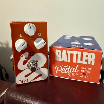 JAM Pedals Rattler That Pedal Show Limited Edition Late 2010s - Orange image 1