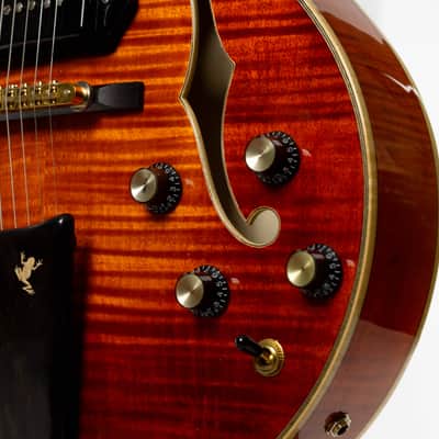 Eastman AR380CE John Pisano Signature Archtop 2016 Honeyburst image 11
