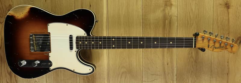 Fender Custom Shop John Cruz Masterbuilt 60s Tele Custom Relic 2 Tone Sunburst JC3589 ~ Balance Payment for Martin image 1