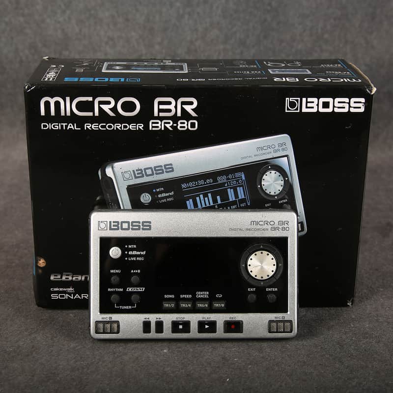 Boss Micro BR-80 Digital Recorder - 2nd Hand (166126) image 1
