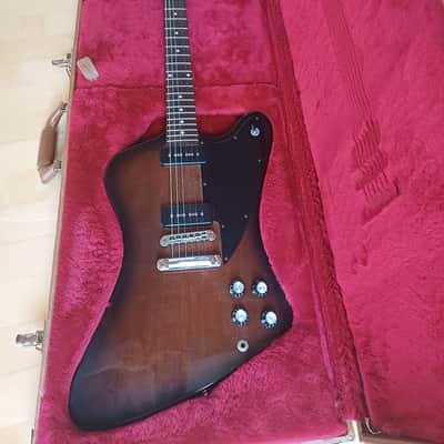 1980s Burny Firebird V Vintage Electric Guitar w/ Banjo Tuners