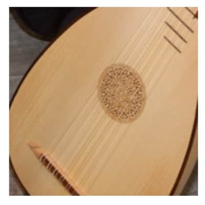 Roosebeck  LTD7L | 7-Course Descant Lute w/ Bag.  New with Full Warranty! image 5