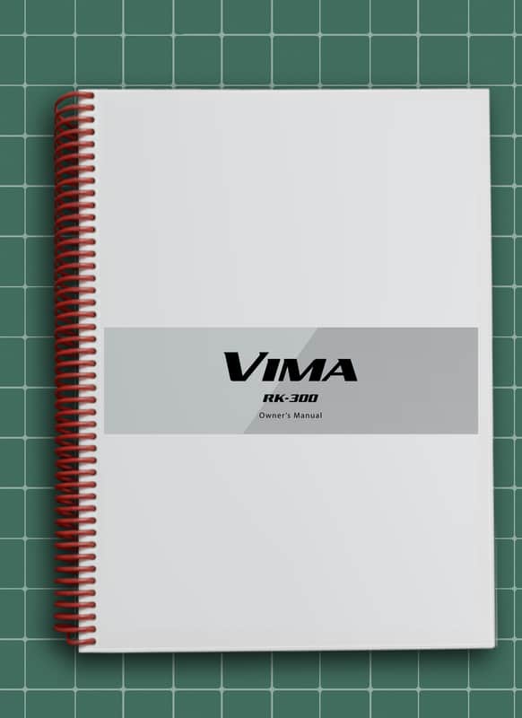 Roland Vima RK-300 — 2 in 1 Owners Manual Guide Guide — 257 Pages — USA Made image 1