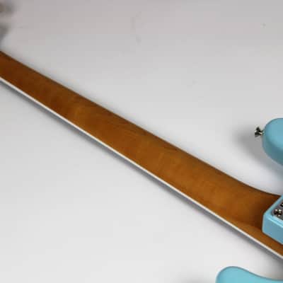 Fender Gold Foil Jazz Bass 4-string Bass - Sonic Blue 2023 w/Gig Bag (0140711372) image 8