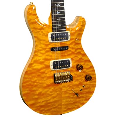 PRS Wood Library Modern Eagle V Quilted Maple - Santana Yellow image 5