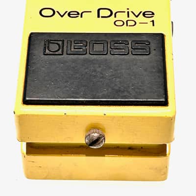 Boss OD-1 Over Drive -14 PIN LONG CHIP- July 1979 #8400 Silver Screw SUPER CLEAN 100% ORIGINAL image 8
