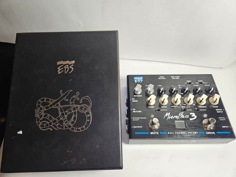EBS MicroBass 3 Bass Preamp