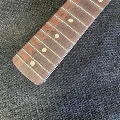 Guitar Mill Jazz-Style Replacement Neck / 2 pc. Maple & Madagascar Rosewood / Chunky C (#GIN-3875-N) image 5