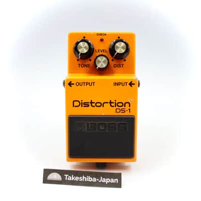 Boss DS-1 Distortion Black Label 1984 Made in Japan Vintage Guitar Effect Pedal 397000 image 1